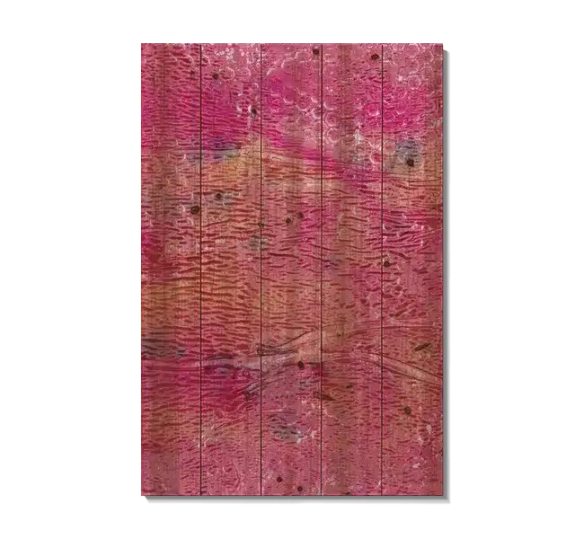 textured pink art